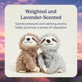 thumbnail image 3 of Warmies Hugs Duo 9" Sloth Stuffed Animal, Microwavable Heated Plushies and Weighted Soft Plush Toys, 3 of 7