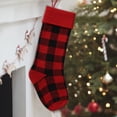 thumbnail image 5 of pstuiky Decoración de pared de lana, bolsas de regalo navideñas, colgante navideño, bolsa de dulces tejida, calcetines de rejilla., 5 of 5