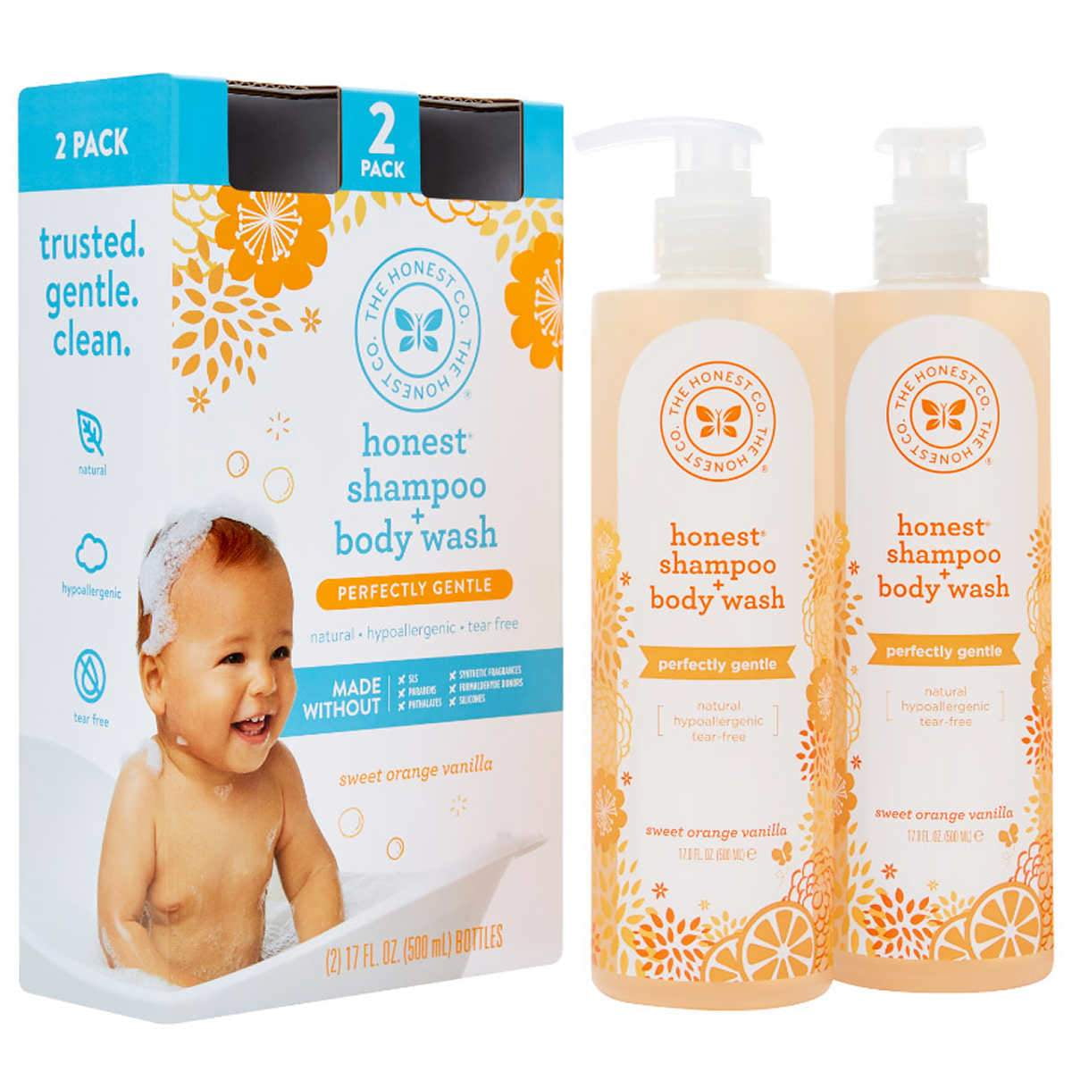 honest baby body wash