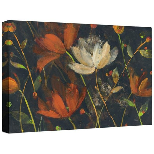 Somerset House Publishing 5745 Moonlit Garden Spice, Wrapped Giclee Canvas