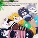 thumbnail image 4 of Qarigey 5 pares de calcetines de gato, medias de animales, estilo pijo, gatito a rayas de algodón, medias para mujer y niña, regalos de Medias Tipo 3 Qarigey AP012276-03, 4 of 6