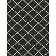 thumbnail image 2 of (4 pack) Mainstays Diamond Indoor Area Rug, Charcoal, 59" x 78" for Living Room, 2 of 7