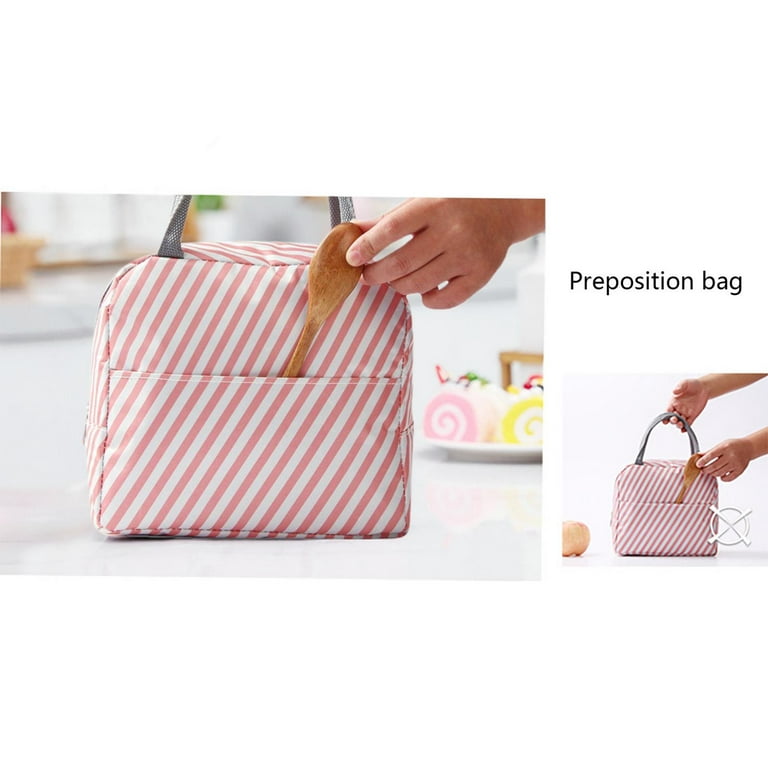 QISIWOLE Insulated Lunch Bags for Women Men - Reusable Cooler