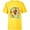 Yellow, variant on Disney 100 Years of Music and Wonder Mickey Color Fill D100 - Short Sleeve T-Shirt for Kids - Customized-White