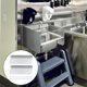 thumbnail image 2 of 2 protectores laterales contra salpicaduras de acero inoxidable con tornillos para fregadero, baño y cocina., 2 of 8