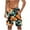 Orange, variant on ZCFZJW Tropical Swim Trunks for Men Lightweight Casual Beach Hawaiian Short Pants Drawstring Elastic Waist Surfing Board Shorts with Pockets Navy XXXL