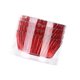 thumbnail image 5 of Toystoory 100 cajas de papel para hornear a prueba de grasa, tazas de papel de aluminio para magdalenas, revestimientos para magdalenas para bodas, Herramientas y accesorios para hornear Rojo Toystoory HA8561-02B, 5 of 6