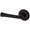 Oil Rubbed Bronze, variant on Baldwin 5112190LDM 5112 Left Handed Non-Turning One-Sided Dummy Door Lever - Black