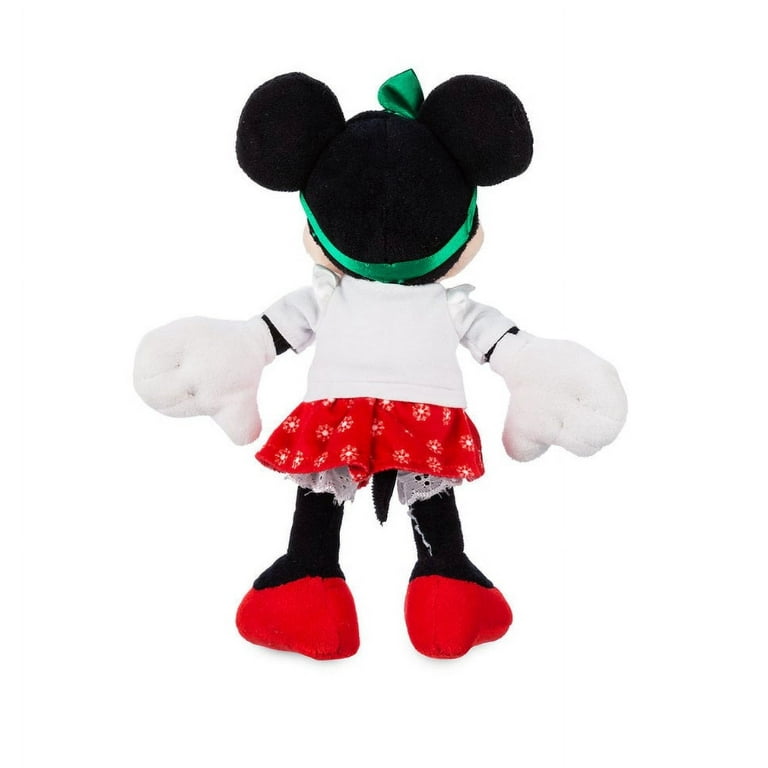 Disney Store Minnie Cheer Holiday Mini Bean Bag Plush New with Tags