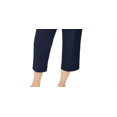 thumbnail image 3 of Charter Club Women's Cropped Twill Pants Blue Size 12, 3 of 3