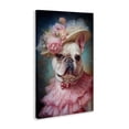thumbnail image 3 of Stupell Industries Feminine Victorian Frenchie Canvas Wall Art design by Wumples, 30 x 20, 3 of 7
