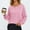 Pink, variant on Womens Fall Fashion Long Sleeve Shirts Fall Tops Pleated Shirts Casual Loose Dressy Basic Trendy Clothes 2024 Red 6