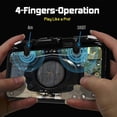 thumbnail image 4 of 11 in 1 Mobile Phone Game Controller adopted for Android Phones & iPhone, compatible with PUBG /Free Fire/Call of Duty Mobile, 4 of 10