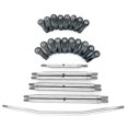 thumbnail image 4 of Enlaces de enlace de chasis de acero inoxidable de 8 piezas compatibles con Axial Rbx10 Ryft, 4 of 5