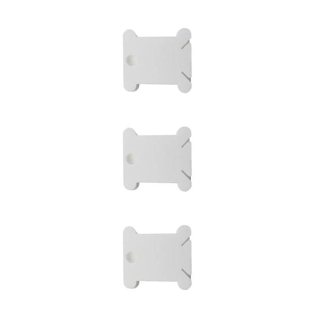 Wosthever 120 unids/set bobinas de plástico carrete hilo tarjeta bordado hilo DIY Stitch organizador soporte herramientas de costura Type1 NO1