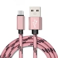 thumbnail image 1 of Cable de datos de carga rápida 2A USB Universal adecuado para teléfonos móviles Android Apple Typec Cable de carga trenzado de nailon, 1 of 5