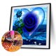 thumbnail image 4 of Rosa Corazón 5D Diamante Pintura Bordado DIY Punto Cruz Del Azul, 4 of 8