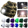 thumbnail image 6 of HESHENG LED Beanie Hat, Hands-Free Warm Winter Knitted Hat LED Flashlight, Blue, 6 of 8