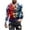 Blue, variant on Meichang Long Sleeve T Shirt Men Cotton,Graphic Tees Men Streetwear 3D Lions Print T-Shirts Funny Crew Neck Athletic Long Sleeve Shirts for Men