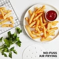 thumbnail image 3 of Chefman Disposable Air Fryer Liners, Heat-Resistant Parchment Paper for Baskets, 100 Pack, 5.5” Round, 3 of 7