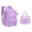 Purple, variant on Backpack for Girls with Tote Bag,Bookbag and Shoulder Bag for Teenager，Purple Backpack L