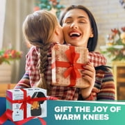 Heated Knee Massager,3-In-1 Heated Knee Brace Wrap, Vibration Knee Heating Pad,3 Adjustable Vibrations and Heating Modes, Heating Pad for Knee Relax