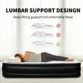 thumbnail image 6 of HHSJZWCY Inflatable Air Mattress Queen with Built-in Pump,18" Raised Portable Air Bed for Camping,Home,Guest, 6 of 7