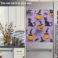 thumbnail image 3 of Yayeee Magnetic Dishwasher Cover for The Front Decoration Home Kitchen Machine Sticker Protector, Halloween Pumpkin, 3 of 6