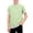 Green-01, variant on Boys' Contrast Trim Short Sleeve T-Shirt Vintage Ringer Crew Neck Casual Tee 3-12 Years Old Clothes