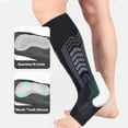 thumbnail image 3 of Tnobhg 1Pc Ankle Braces for Pain Relief Compression Ankle Sleeves Ankle Support Stabilizer for Achilles Tendonitis Plantar Fasciitis Joint Pain Outdoor Hiking Football Sports Calf Protector, 3 of 8