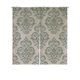thumbnail image 1 of Cortina Noren ABPHQTO Barroco Gris Blanco Textura Floral 105x120 cm, 1 of 1