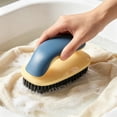 thumbnail image 3 of Practical Laundry Scrub Brush with Ergonomic Design, Quality Bristles Soft on Fabrics yet Sturdy on Dirt and Grime, For Daily Laundry Room and Bathroom Use, By Cosmug, 3 of 8