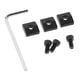 thumbnail image 2 of Tuerca de bloqueo CUTICAT para guitarra eléctrica con tornillos Negro, 2 of 8