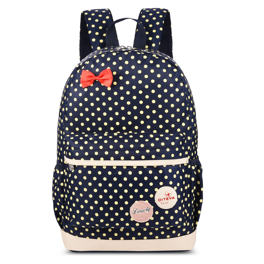 Vbiger Nylon Kids Backpack Casual School Bag for Teenage Girls & Boys(Blue) - image 2 of 10