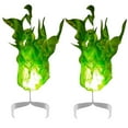 thumbnail image 2 of Halloween Decor - Party Balloon - Two Floating Fireballs - 2Pcs Halloween Floating Fire Artificial Fakefire Floating Props No Flame Illuminated Floating Fireballs, 2 of 8