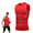 E7-Red, variant on Compression Vest for Men Shaping Sleeveless Crew Neck Shirt Moisture Wicking Quick Dry Top Body Shaper Workout Sport Running Gym Clothes,Blue 3XL