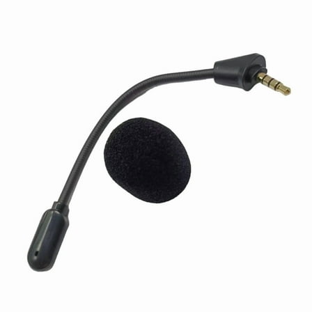 Microphones Replacement Mic for HyperX Cloud II Wireless Headset, Detachable Headphones Mic Boom