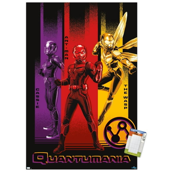 Marvel Ant-Man And The Wasp: Quantumania - Trio Wall Poster, 22.375" x 34"
