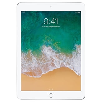 Pre-Owned Apple iPad 6 128GB Silver (Unlocked) Used B - Walmart.com