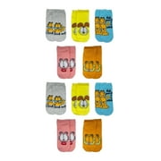 Garfield, Women's No-Show Socks, 10-Pack, Size 4-10