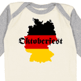 thumbnail image 4 of Inktastic Oktoberfest Germany Map Flag Boys or Girls Long Sleeve Baby Bodysuit, 4 of 5