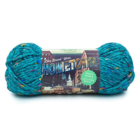 UPC: 0023032027272 | Lion Brand® Hometown® Bonus Bundle® Multicolor Tweed Yarn