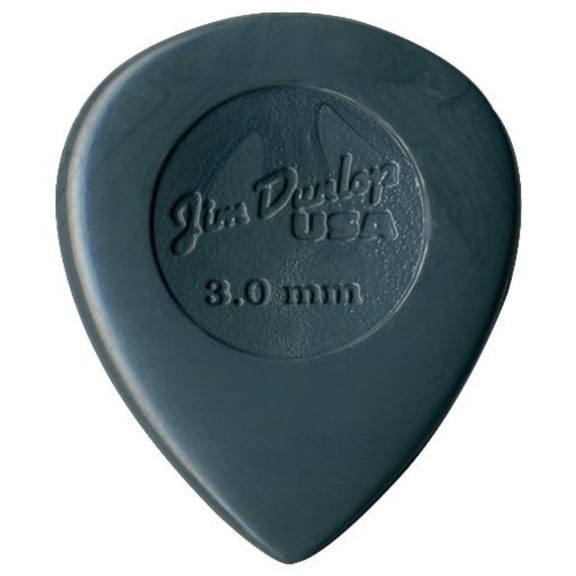 Dunlop 445R3.0 Nylon Big Stubby, Black, 3.0mm, 24/Bag