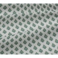 thumbnail image 4 of oneOone Cotton Jersey White Fabric Leaves & Floral Block Diy Clothing Quilting Fabric Print Fabric By Yard 58 Inch Wide, 4 of 4