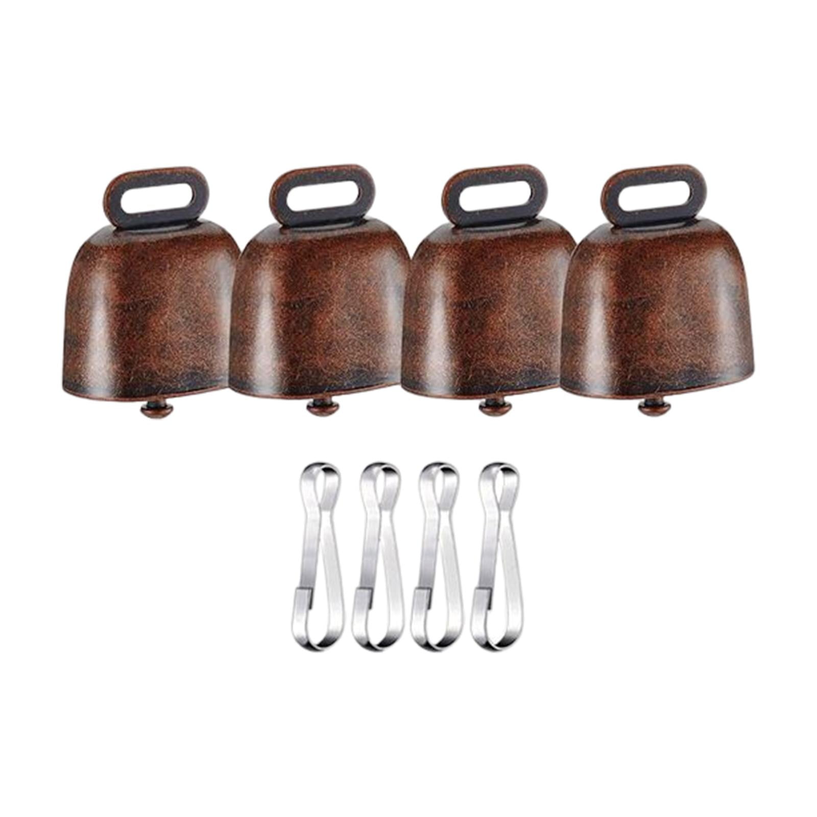 Retro Style Grazing Bell Premium Cowbell Small Metal Cow Bell Loudly