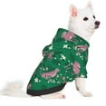 thumbnail image 2 of Haiem Tropical Leopard for Winter Dog Hoodie Sweatshirts with Pockets Warm Dog Clothes for Small Dogs Chihuahua-XX-Large, 2 of 7