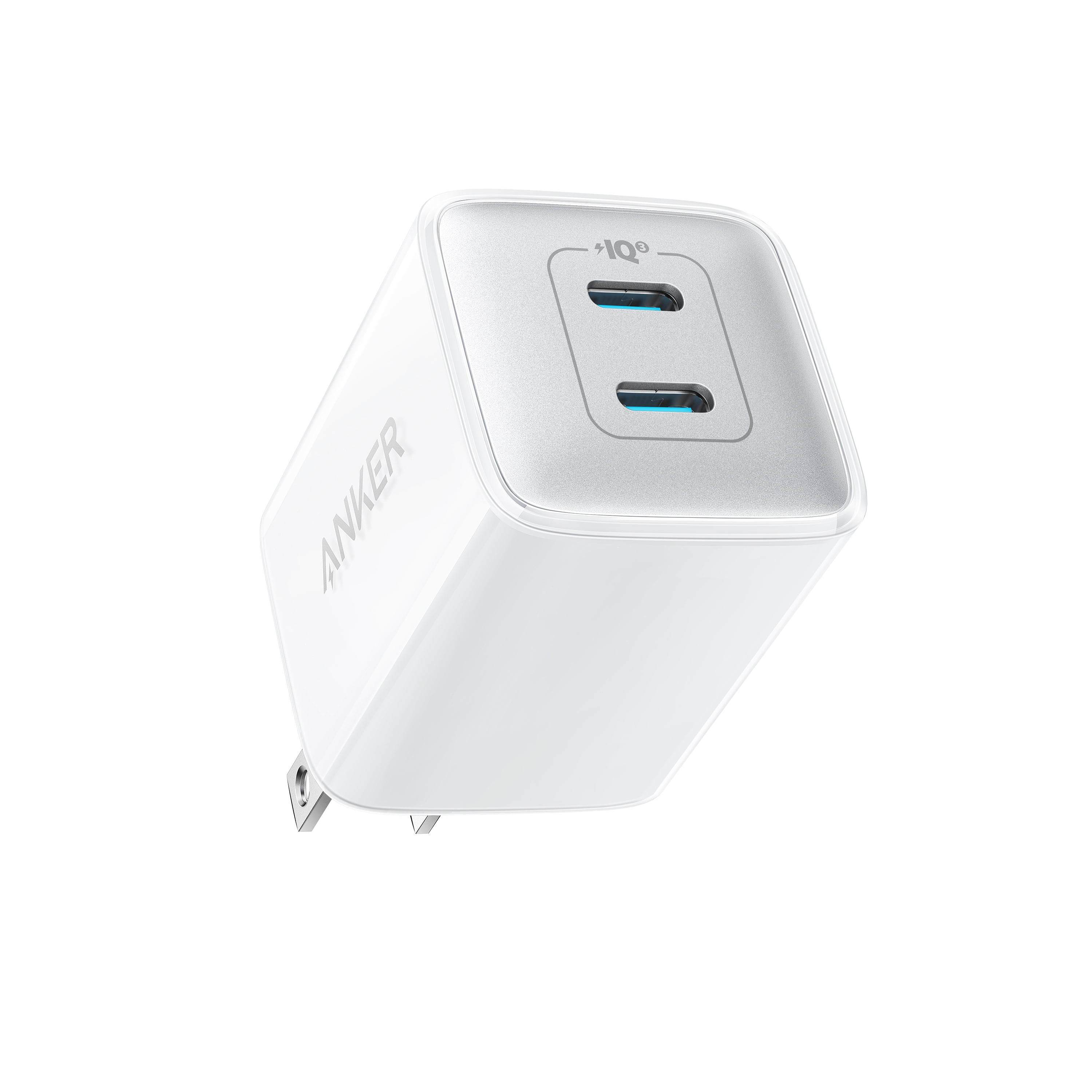 Anker 521 Charger (Nano Pro), 40W PIQ 3.0 Dual Port Compact USB C