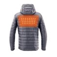 thumbnail image 3 of Phantom Men’s Heated Jacket Grey, 3 of 12