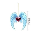 thumbnail image 3 of Honeeladyy Chrismas Ornament for Kids, Wings Ornaments for Christmas Tree, Gifts for Boys Girls Children Space, Wings Ornaments for Xmas Home Decoration, 3 of 6