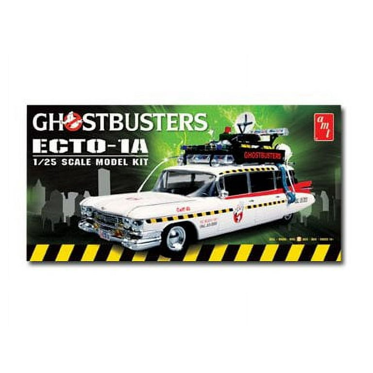 AMT Ghostbusters Ecto-1A Vehicle - 1/25 Scale - Walmart.com